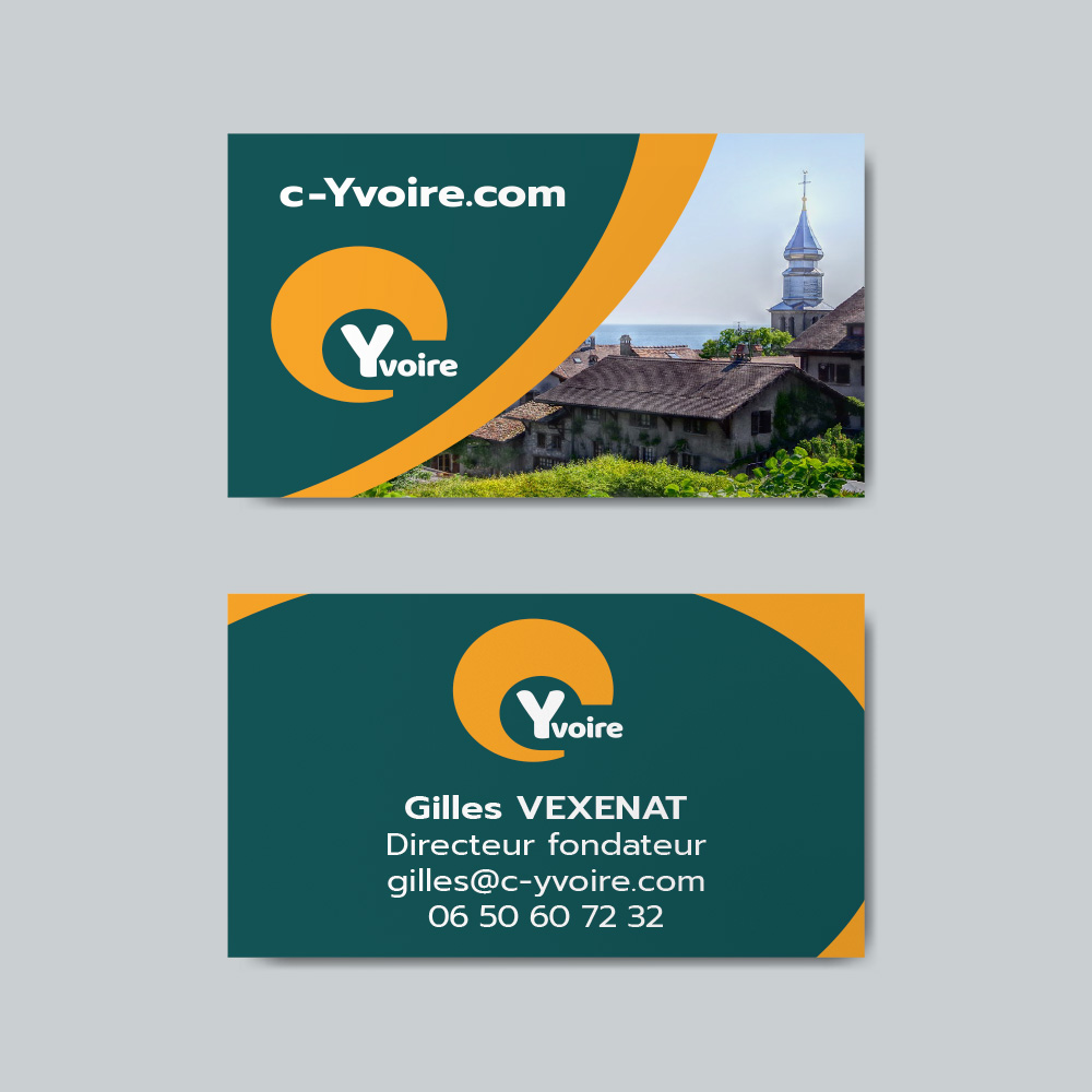 Carte de visite, C-Yvoire.com